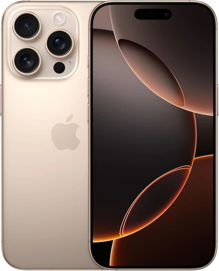 IPhone 16 Pro (128 Go) - Titane Sable Titane sable 128 Go Appareil seulemen