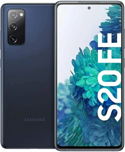 Samsung Galaxy S20 FE 4G - Smartphone Android gratuit, 128 Go, couleur bleu (Reconditionné) Tous les transporteurs Bleu 128 Go
