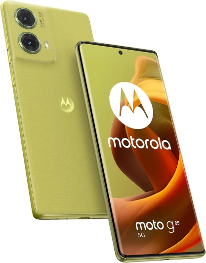 G85 5G, 256Go RAM 8 Go, Smartphone débloqué, écran incurvé 6,7", Double capteur 50 MP, Batterie 5000 mAh, Charge Rapide 30W, Vert Olive, Version française Moto g85 Vert olive